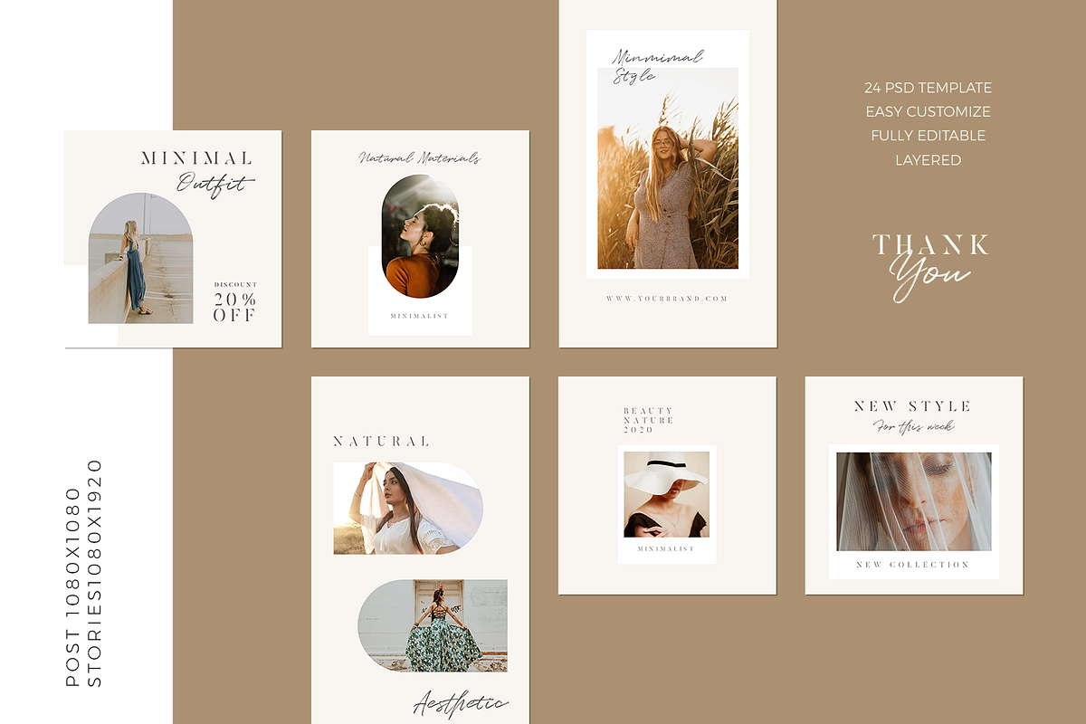 Neshyala Instagram Template, a Social Media Template by Creatchees.std (Photo 4 of 6)