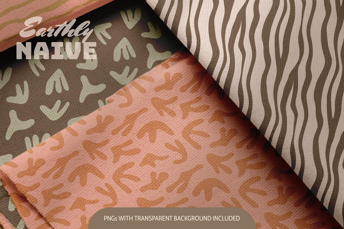 Earthly Naive Abstract Collection, a Pattern Graphic by IuliiaSavko (Photo 9 of 14)