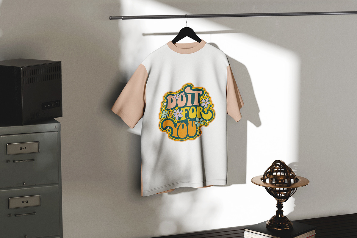 Do It For You Retro T-Shirt Design, an Object Illustration by Ahluva Studio (Photo 3 of 6)