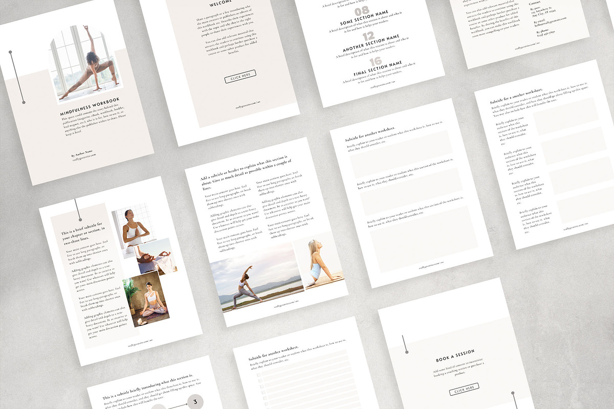 Canva Course Workbook & Lead Magnet, a Magazine Template by Studio Sugoi (Photo 4 of 10)