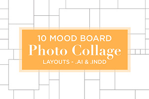 10 Mood Board Photo Collage Layouts