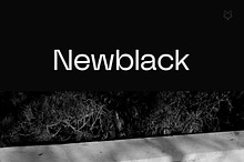NewBlack Typeface