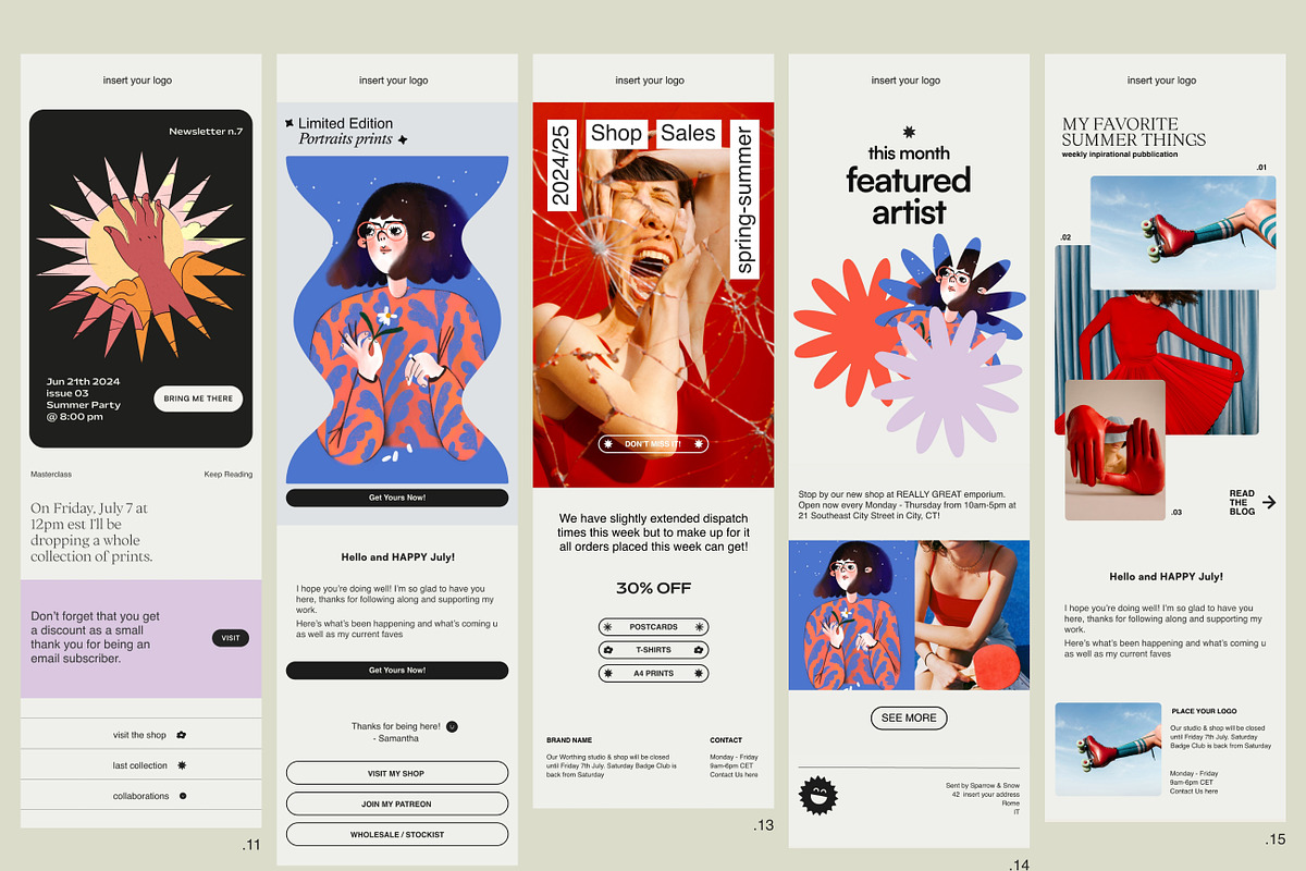 Liquorice Newsletter Templates, an Email Template by Sparrow & Snow (Photo 4 of 17)