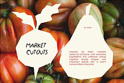 Market Cutouts: 130 Textured Shapes, a Food Illustration by Veyla (Thumbnail 7 of 15)