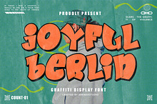 Joyful Berlin - Comic Display Font