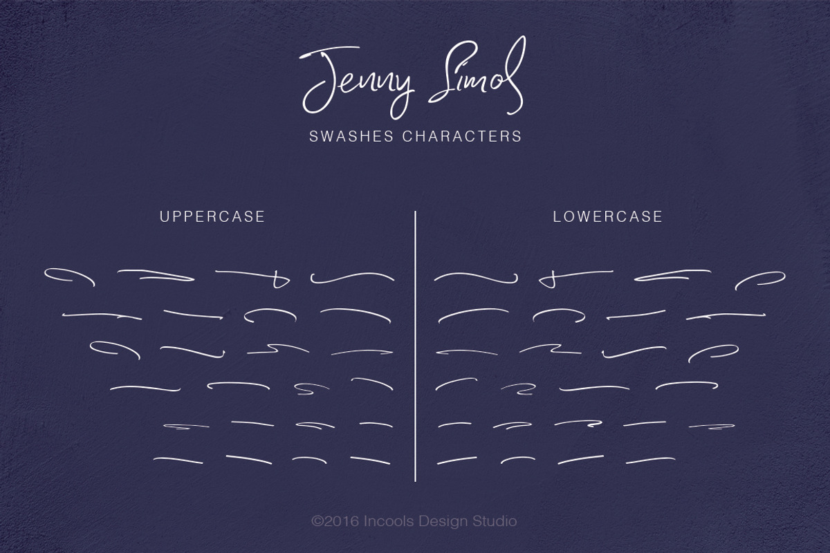Jenny Simol, a Script Font by Incools (Photo 14 of 14)