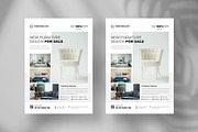 Furniture sale flyer layout design, a Flyer Template by Tanmoy Topu (Thumbnail 5 of 6)