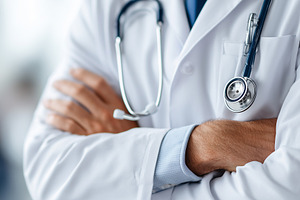 Medical doctor in white coat, a Health & Medical Photo by MistyDay