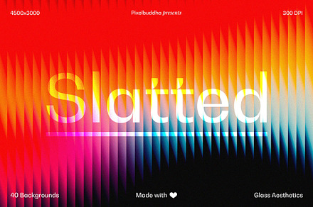 Slatted Glass Backgrounds Collection, a Background Graphic by pixelbuddha.net