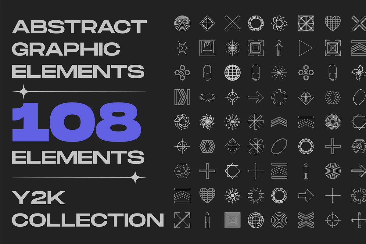 Futuristic Y2K Tech Pack, an Object Graphic by vitalinagerman