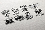 8 Retro Labels, a Branding & Logo Template by Arys Design (Thumbnail 3 of 4)