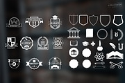 Academic College School Badges Logos, a Branding & Logo Template by Krukowski Graphics (Thumbnail 4 of 5)