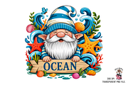 Beach Gnome Summer PNG Bundle, a Graphic by Clipart Studio (Thumbnail 6 of 12)