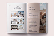 Travel Itinerary Book, Travel Guide, a Brochure Template by Niofix (Thumbnail 4 of 6)