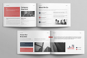 Annual Report Template Landscape, a Brochure Template by TemplatesForest (Thumbnail 4 of 8)