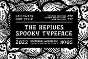 Hepives Spooky Fonts, a Font by Nocturnal Workspace (Thumbnail 2 of 8)