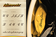 Sanvilo, a Script Font by Burntilldead (Thumbnail 8 of 12)