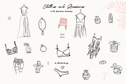 Hand Drawn Wedding Illustrations 300, an Object Graphic by whiteheartdesign (Thumbnail 19 of 24)