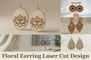 Laser Floral Jewelry Files, a Graphic by musafir_fashion (Thumbnail 1 of 11)