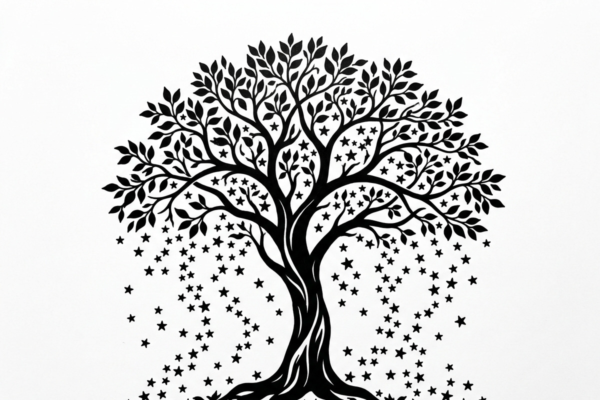 Elegant dream tree silhouette design, a Healthcare Illustration by Amazin_art (Photo 2 of 43)