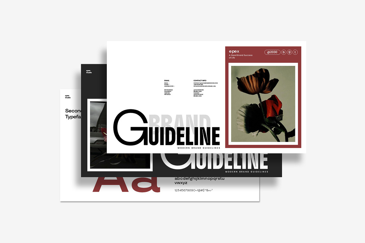 EPEX | Brand Guidelines Template, a Presentation Template by Slide-Agency (Photo 6 of 11)