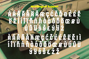 Yohalo Vamous - Retro Display Font, a Sans Serif Font by Dhabee (Thumbnail 4 of 7)
