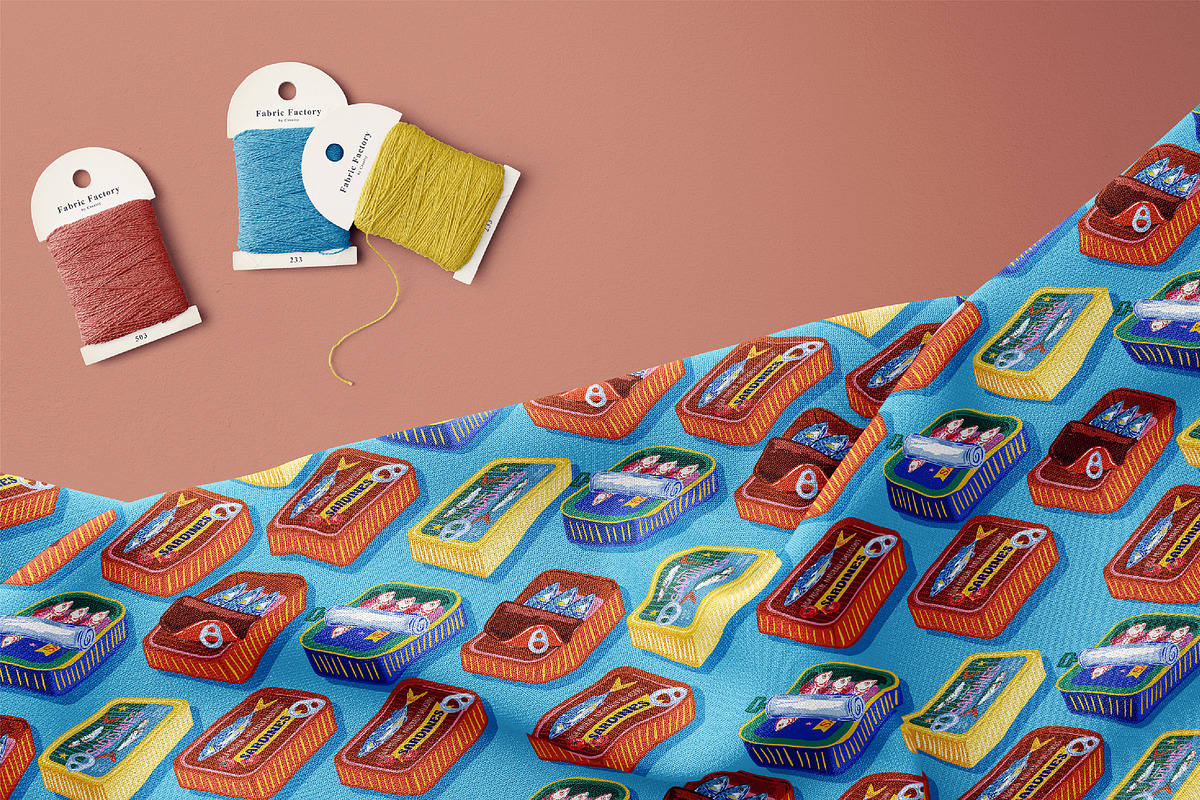 Sardine Social Club, a Pattern Graphic by MSNTY STUDIOX (Photo 23 of 30)