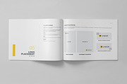 Brand Manual 32 Pages A4 / US Letter, a Brochure Template by Mastergfx (Thumbnail 11 of 31)
