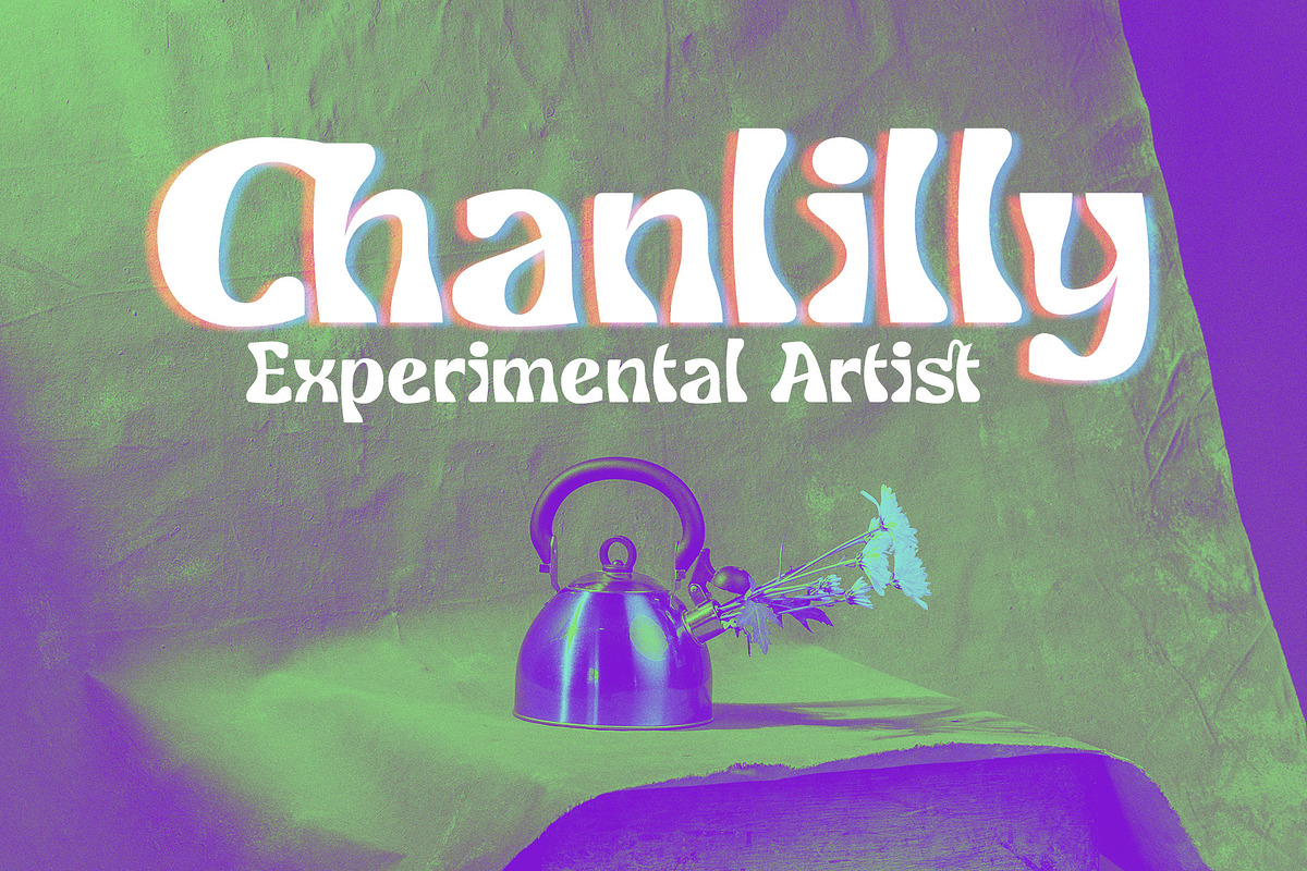 Lastone - Psychedelic Font, a Sans Serif Font by Drizy (Photo 4 of 10)