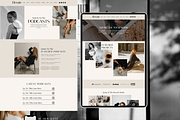Luxury Wix Website Template, a Wix Template by AdvertFox (Thumbnail 2 of 10)