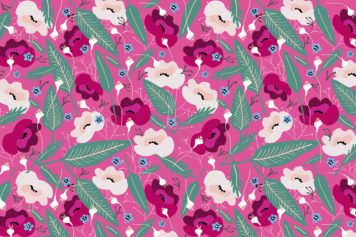 Botanical Pattern, a Pattern Graphic by Anis Illustration (Photo 6 of 6)