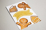 Christmas Story - Clipart Set, an Illustration by Mashamashastu (Thumbnail 12 of 13)