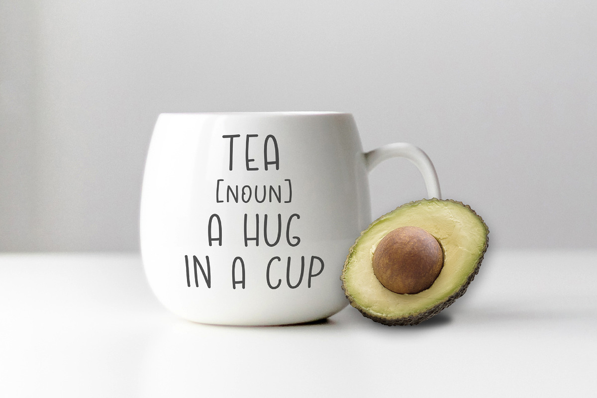 Avocado font preview 6