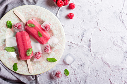 Homemade raspberry popsicles stock photo containing ice cream and popsicle, a Food & Drink Photo by Iryna Melnyk Photography
