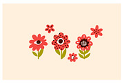 FLO, a Decorative Illustration by Nastya Tkachova (Thumbnail 3 of 3)