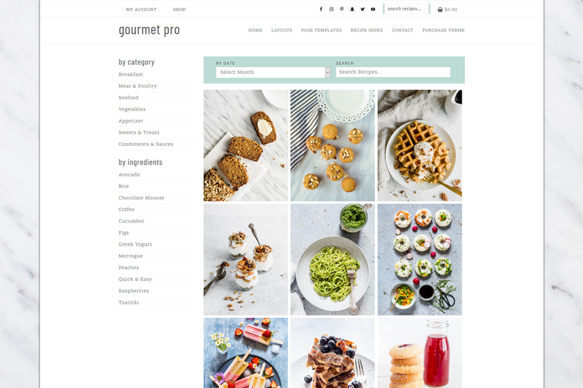 Gourmet Pro // Genesis Theme, a WordPress Template by WP Chic (Photo 2 of 4)