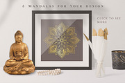 58 items. Meditation Girl set, a Decorative Illustration by anvinoart (Thumbnail 9 of 12)