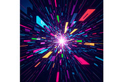 Glitch Design Eternal Space, a Decorative Illustration by Sharon Schwalbe (Thumbnail 3 of 5)