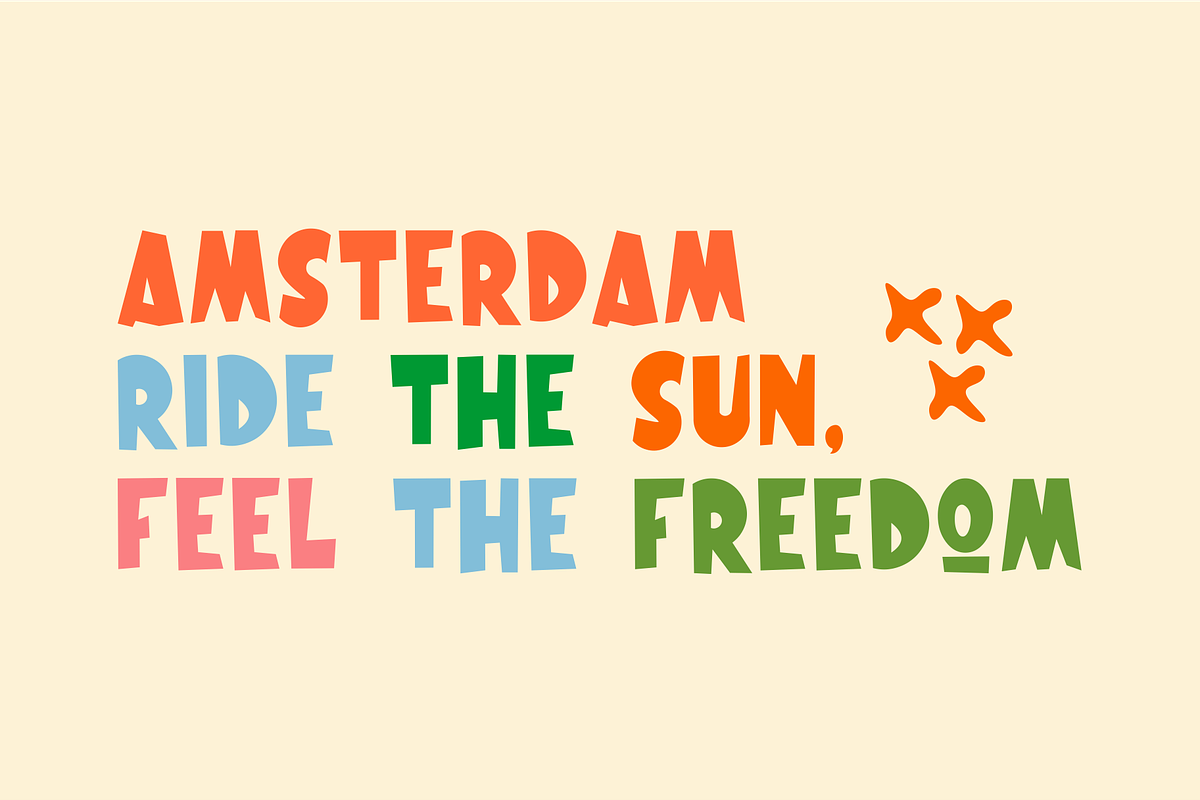 KORALOKA -Handmade Dispaly Font, a Sans Serif Font by Vroz Studio (Photo 2 of 6)