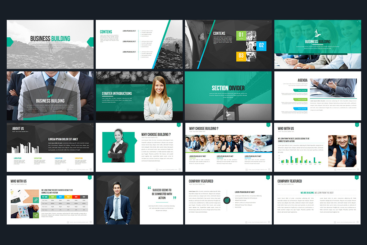 Business Building Keynote, a Presentation Template by Stock Shape (Photo 2 of 10)