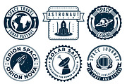 Space and Astronaut Badges, Logos., a Branding & Logo Template by Billah Hub (Thumbnail 1 of 3)