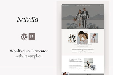 Isabella | WordPress, Elementor pro, a WordPress Template by DesignWithCris