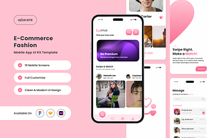 Luminous - Social & Dating App UI, an App Template by twinstd