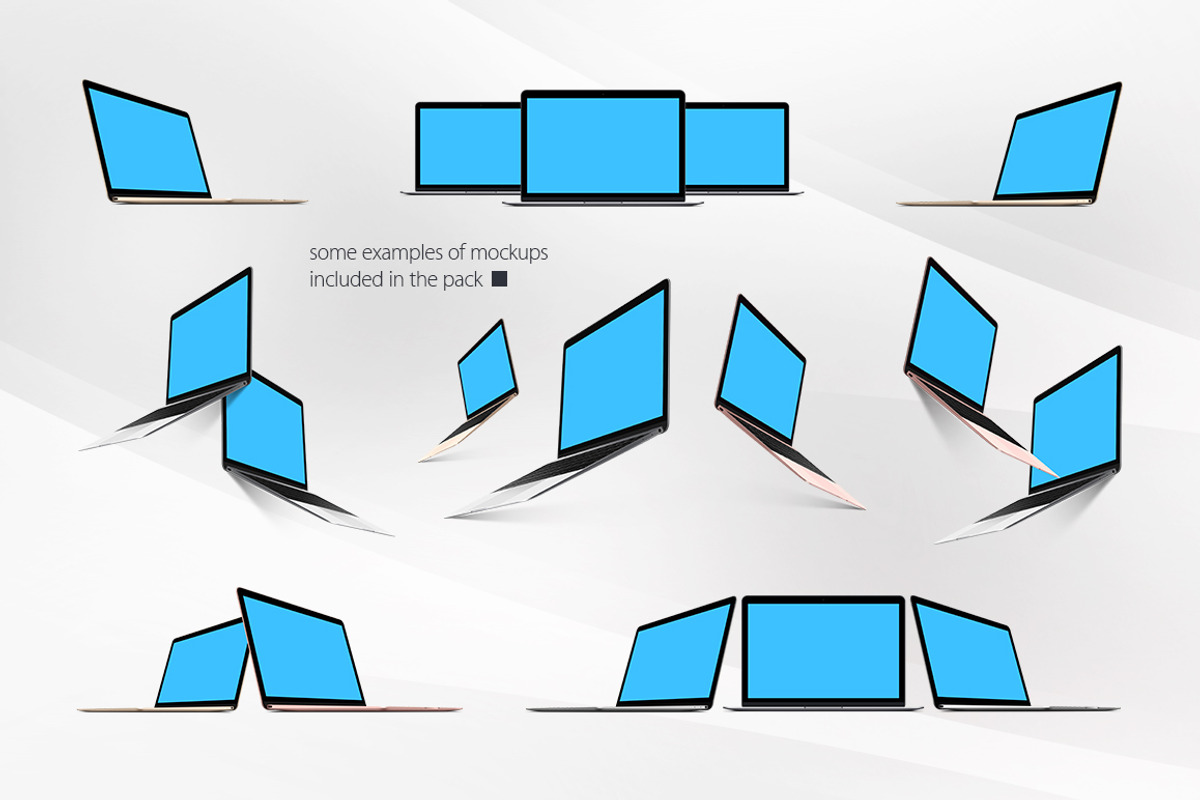 MacBook Mockups, a Mac Mockup by ydlabs (Photo 4 of 4)