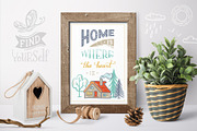 THOSE SUMMER DAYS lettering&clipart, an Illustration by MaljukArt (Thumbnail 4 of 14)