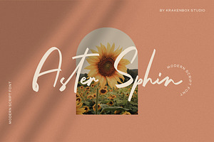 Aster Sphin - Script Font