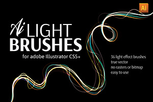 Vector Light Effect Brush Sets