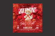Valentines Day Flyer, a Flyer Template by DSGraphicDesign (Thumbnail 2 of 2)