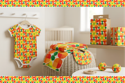 Flat Floral Seamless Pattern 3, a Pattern Graphic by WM48 Shop (Thumbnail 4 of 5)