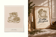 50 Dark Christmas Poster Templates, an Object Graphic by KetteCreate (Thumbnail 11 of 15)